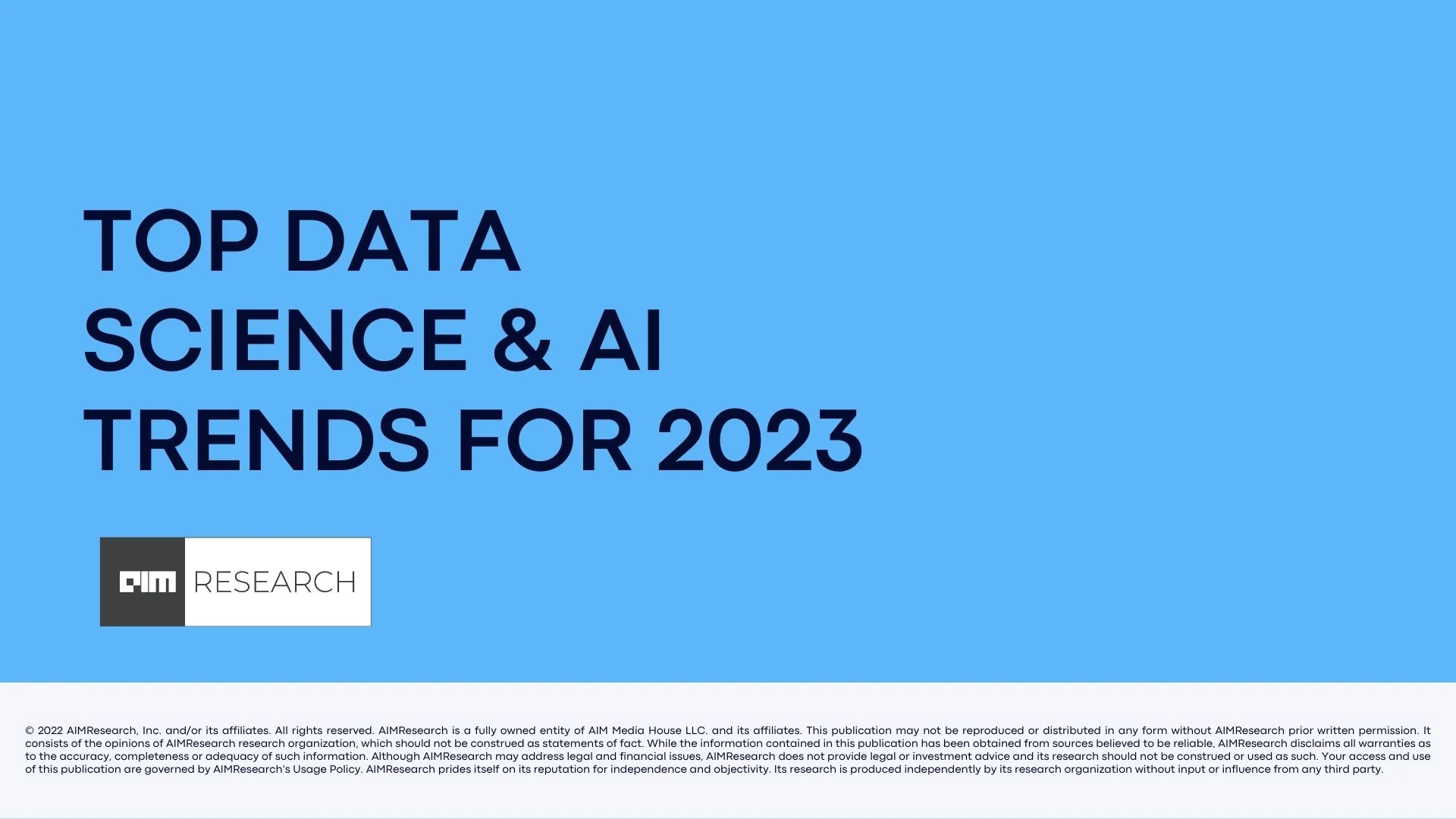 What Are the Top AI Trends for 2023?
