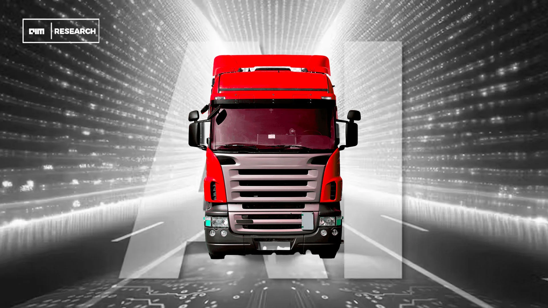 How is AI optimizing trucking routes and efficiency?