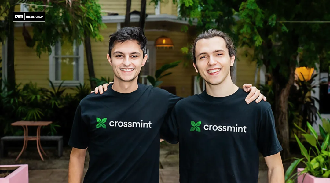 How will Crossmint's funding advance blockchain for AI?
