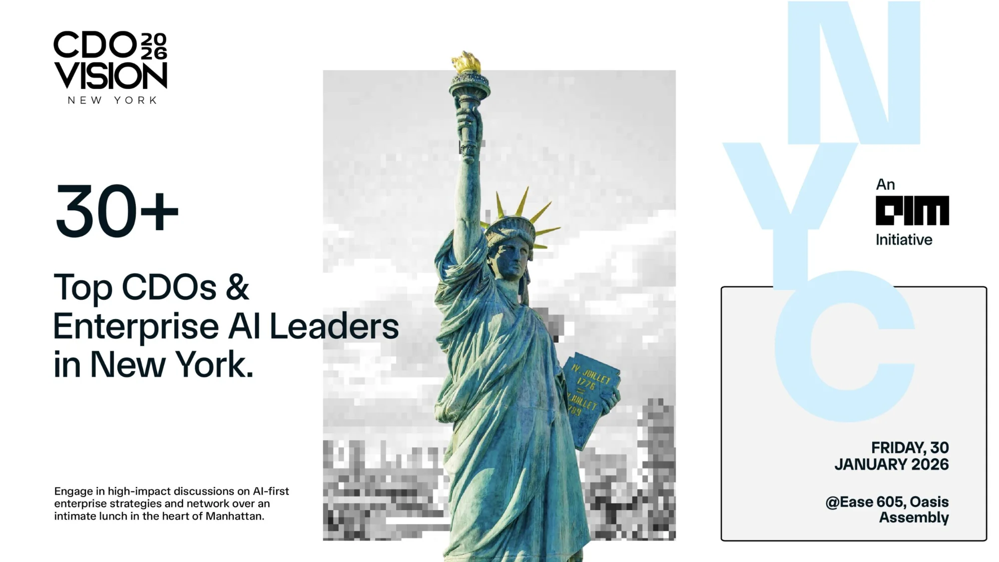 What's new at CDO Vision New York 2026 for AI leaders?