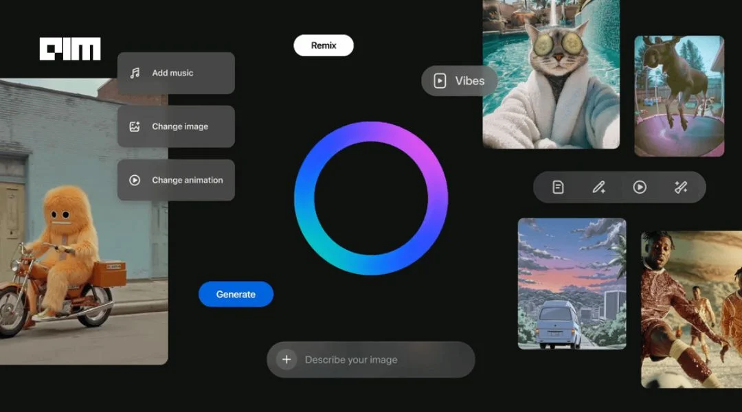 Is Meta's AI-only 'Vibes' feed a creative risk?