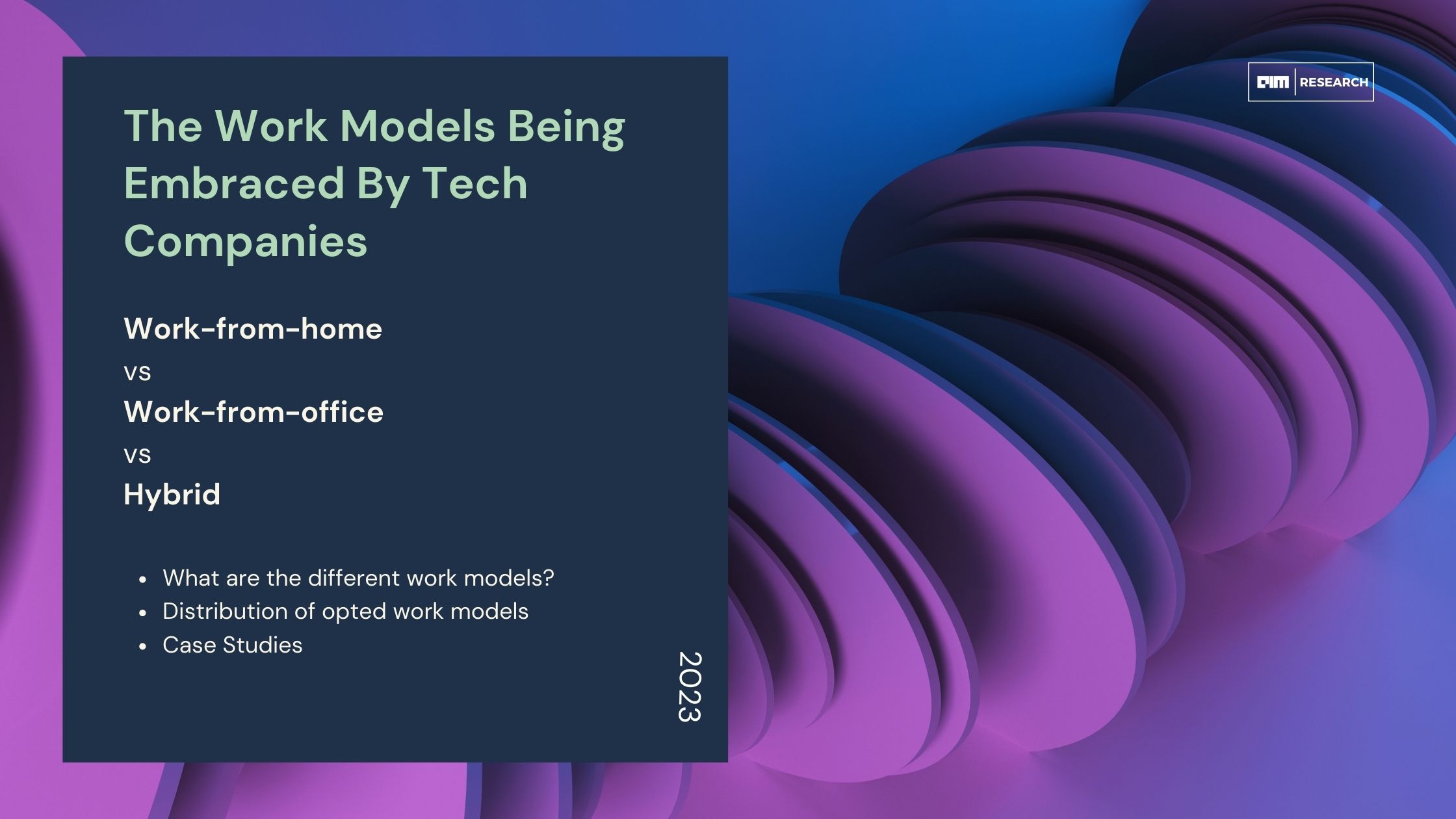 What Work Models Are Tech Companies Using Today?